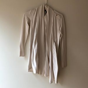 WHBM cream cardigan